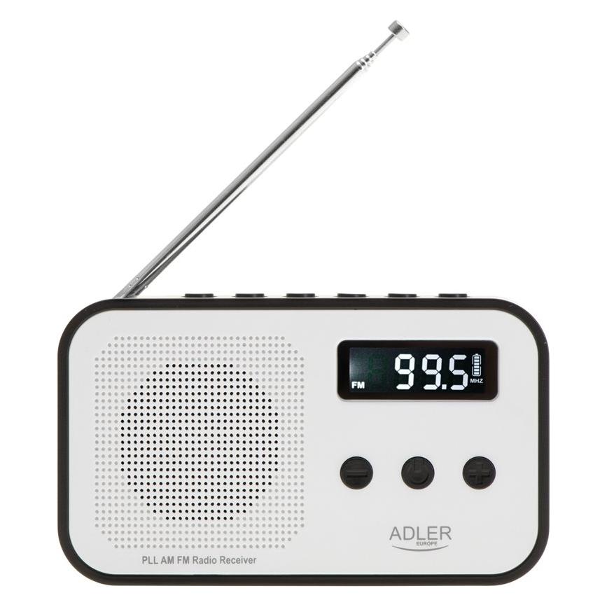 Adler AD 1917 HI-FI-Turm Bluetooth/ CD/ USB/ FM-Radio Schwarz (Bluetooth, CD Player, 2x 25 W) (AD 1917)