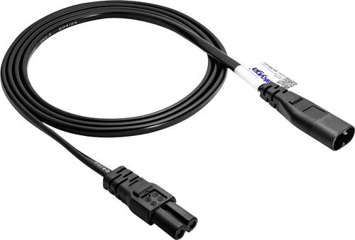 Akyga Strom Anschlusskabel 1.5m Schwarz