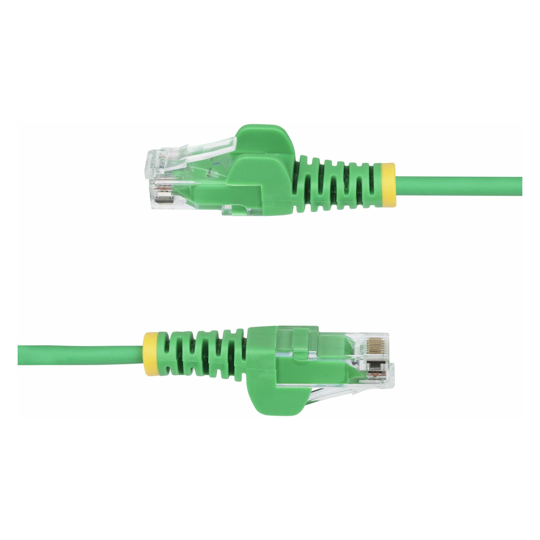 StarTech .com N6PAT15MGNS, 15 m, Cat6, U/UTP (UTP), RJ-45, RJ-45, Grün (CAT6, 15 m) (N6PAT15MGNS)