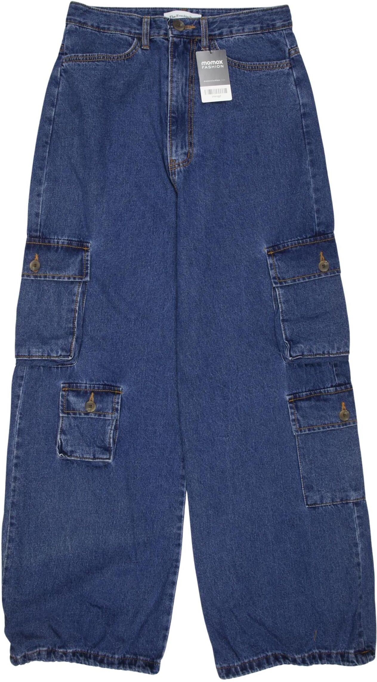 The Frankie Shop Damen Jeans, Blau, Gr. XS, Baumwolle - Second Hand