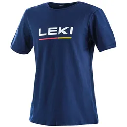Leki, Damen, Sportshirt, Logo (XL), Blau