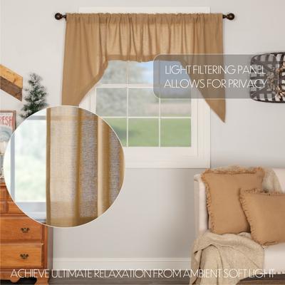 VHC Brands Abilene Star Patch Block Valance