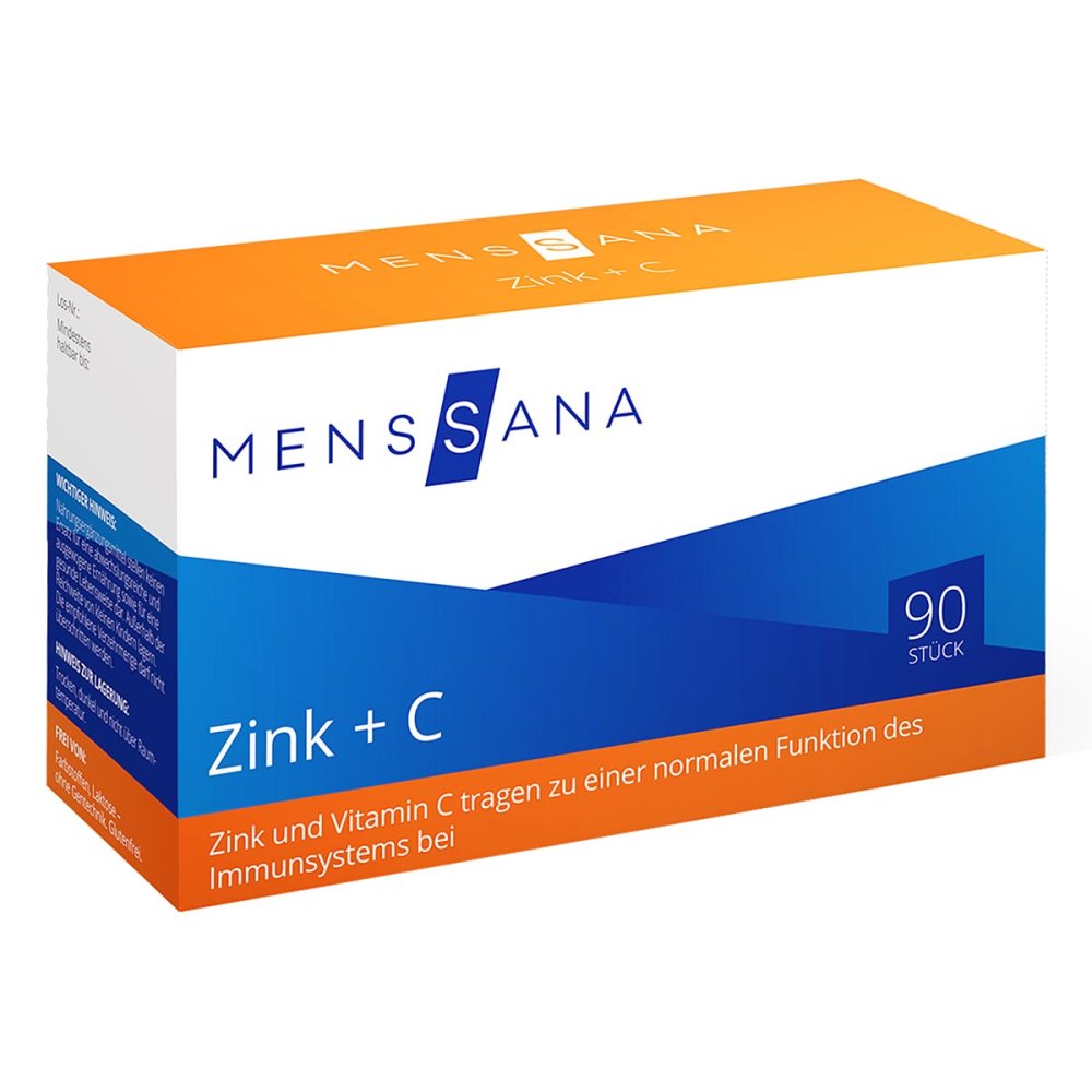 MensSana AG Zink+C MensSana Lutschtabletten 12354660