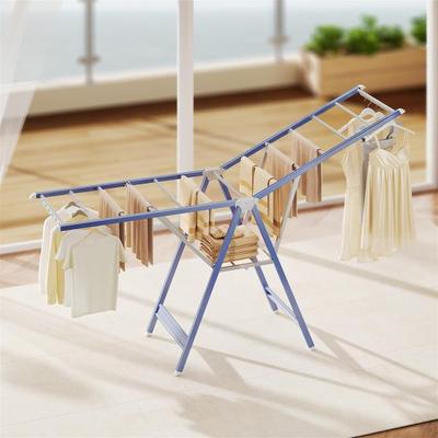 No Clothes Drying Rack,63 Inches Foldable Aviation Aluminum Alloy Drying Rack,