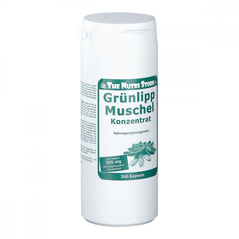 Hirundo Products Grünlippmuschel 500 mg Konzentrat Kapseln 10934519