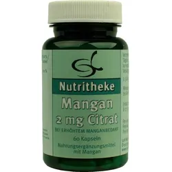 Mangan 2 mg Citrat  60 St Kapseln