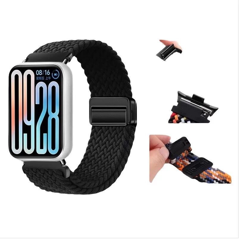 INF Xiaomi 8 Pro Kompatibel Geflochtenes Magnetisches Armband - Wasserdicht, Atmungsaktiv, Schnelle Montage