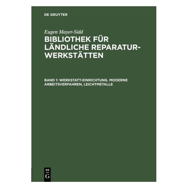 De Gruyter Mayer-Sidd:Eugen Mayer-Sidd: Bibliothek (Deutsch, Mayer-Sidd, 1928) (67769938)