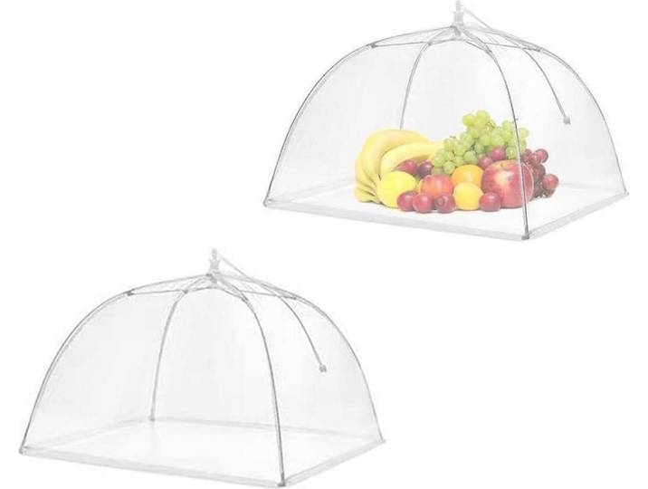 Roysmart Mesh Fliegenhaube 2er Set Abdeckhaube Lebensmittel Obst BBQ