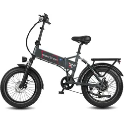 Maxtron Polaris, Falt-E-Bike, Off-road E-Bike, 20" Zoll, dunkelgrau