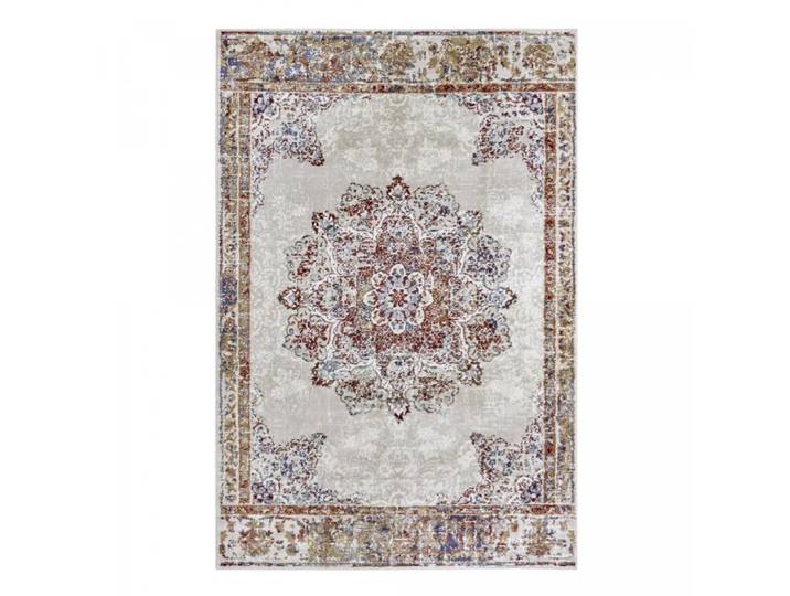 Tapis salon 120x170cm crème, orange oriental