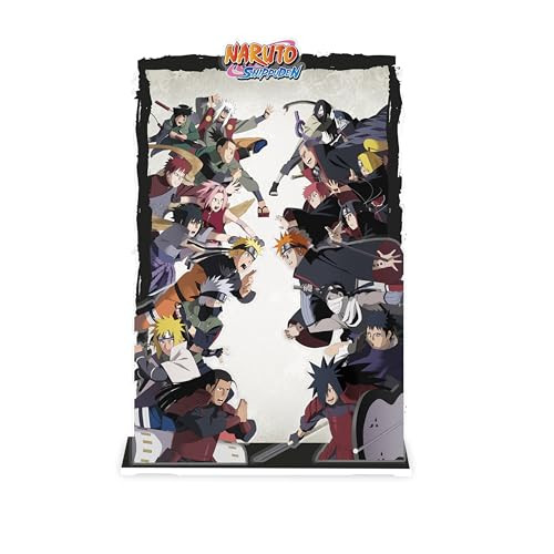ABYstyle Naruto Shippuden Acryl Diorama Groepsgevecht