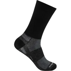 Wrightsock, Unisex, Sportsocken, Stride Crew (S), Schwarz