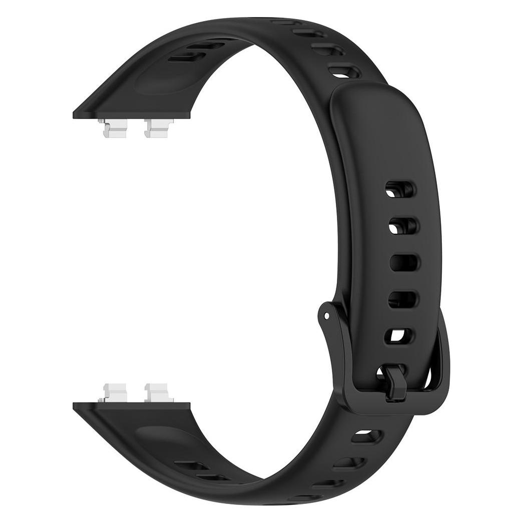 Techsuit - Watchband (W081) - Huawei Band 11 / Band 11 Pro - Black (Silicone) (68332355)