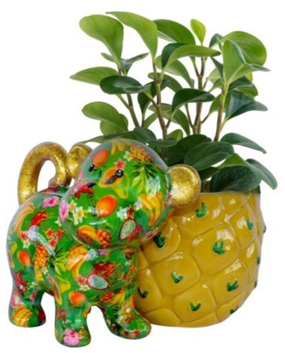 Pomme Pidou Bloempot/vaas Aap Bubbles Small Keramiek
