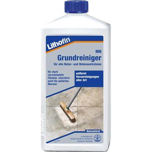 Lithofin Grundreiniger 160, MN, Konzentrat, für Marmor, Natur- und Betonwerkstein, 1 Liter