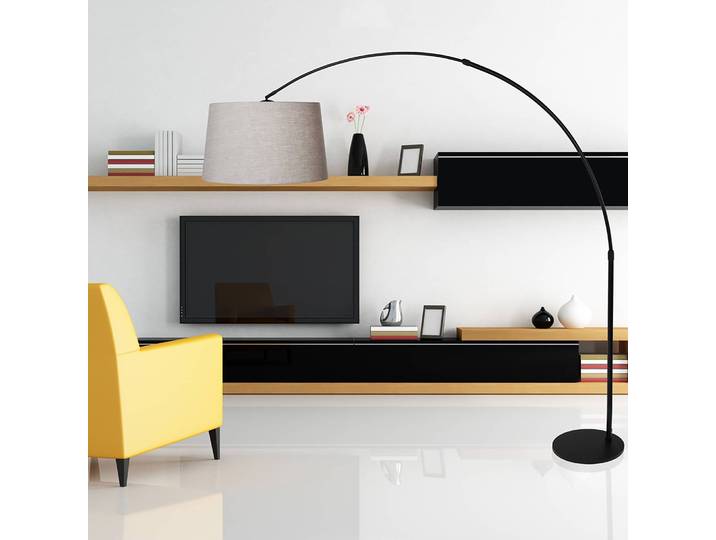 Lampadaire Gramineus XIX 45 x 230 x 190cm Beige Lin E27