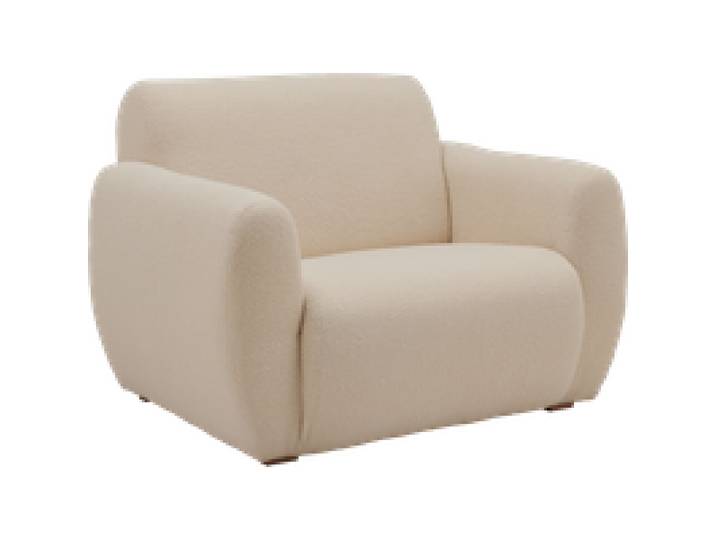 Fauteuil bouclette Ome