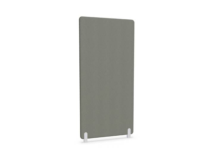 Trennwand Mdd Sonic 90x185 cm, Distanzfüsse, Anthrazit/Weiss, Neu