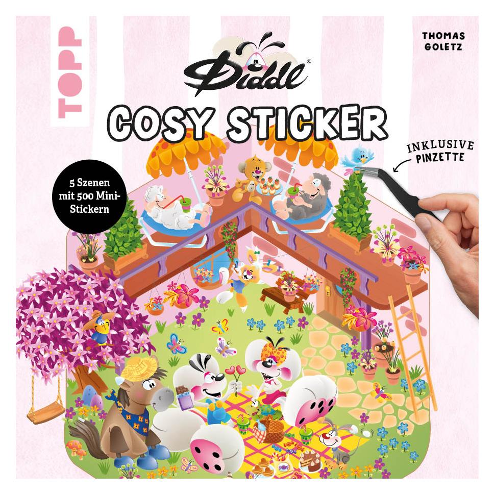 Topp Diddl - Cosy Sticker (500 Sticker) (67028329)