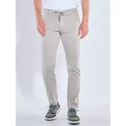 engbers Herren Super-Stretch-Jeans im Chino-Design Beige regular uni - 34/32
