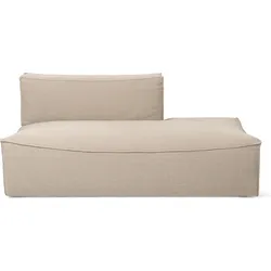 Catena Rich Linen Liegesofa links 170 cm beige