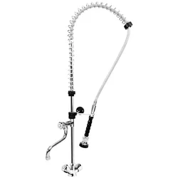 BE-GASTRO I Profi Gastro Geschirrbrause Einloch "Premium" Drehgriff inkl. Wasserhahn, Mischbatterie & Drehgriff I Gastrobrause, Gastronomie Armatur