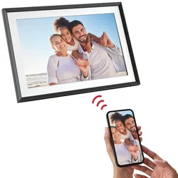 Agfaphoto Frameo Digitaler WiFi-Fotorahmen 10-Zoll, schwarz | ✔️ Temporär mit Kostenlose Geschenkbox i.W.v. 160 €