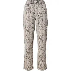 Tchibo - Bedruckte Modern Jeans ‒ Fit »Ava« - Damen - Gr. 48 - creme/print