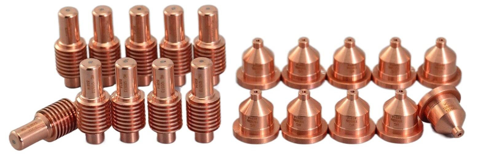 Plasma Electrode en Nozzle Set voor Plasma Snijden
