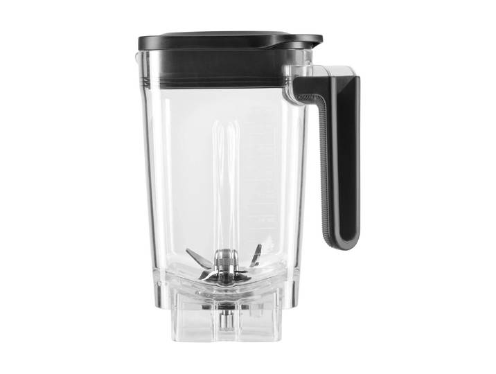 Zerkleinereraufsatz KITCHENAID 5KSB2056JPA 1,6 l , transparent (schwarz, transparent), Glas, Küchenmaschinen-Aufsätze, Zerkleinereraufsatz, Transparenter Mixbehälter