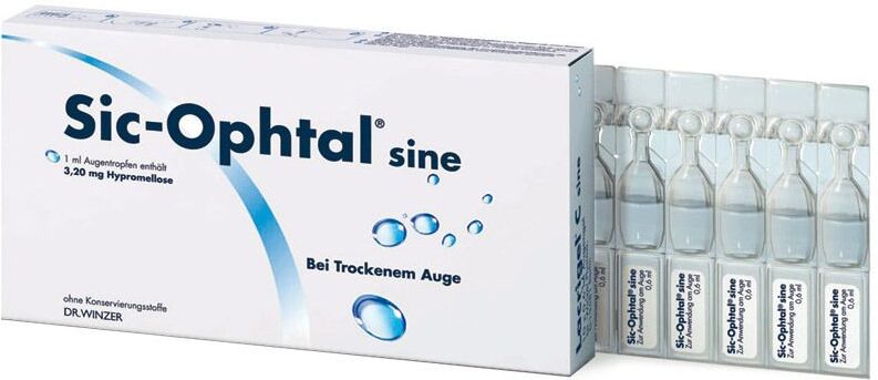 Sic-Ophtal SIC Ophtal sine Augentr. Augentropfen 120x0,6 ml