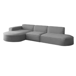ECKSOFA Ottomane Palma Opera Velvet