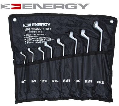 Energy Doppel-Ringschlüsselsatz Ne01001sk8