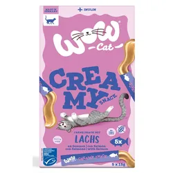 WOW CAT Creamy Snack Lachs 1x75 g