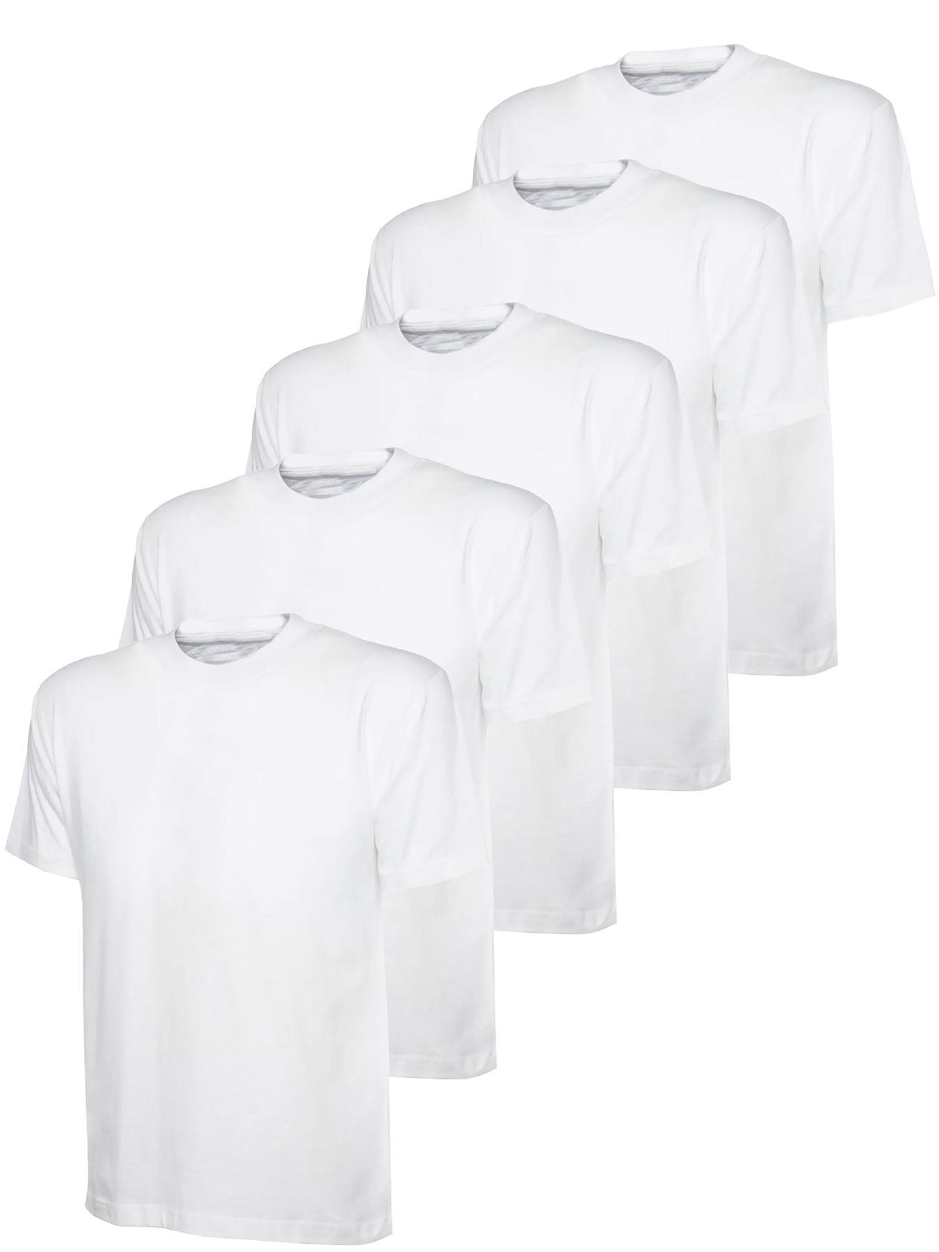 Kruze Vrouwen Crew Neck T-Shirts (5 Pack)