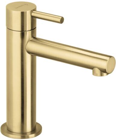 Herzbach Design iX PVD Standventil 21.950860.1.41 ohne Ablaufgarnitur, für Kaltwasser, Brass Steel