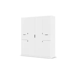 Drehtürenschrank  Thurso , weiß , Maße (cm): B: 181 H: 210