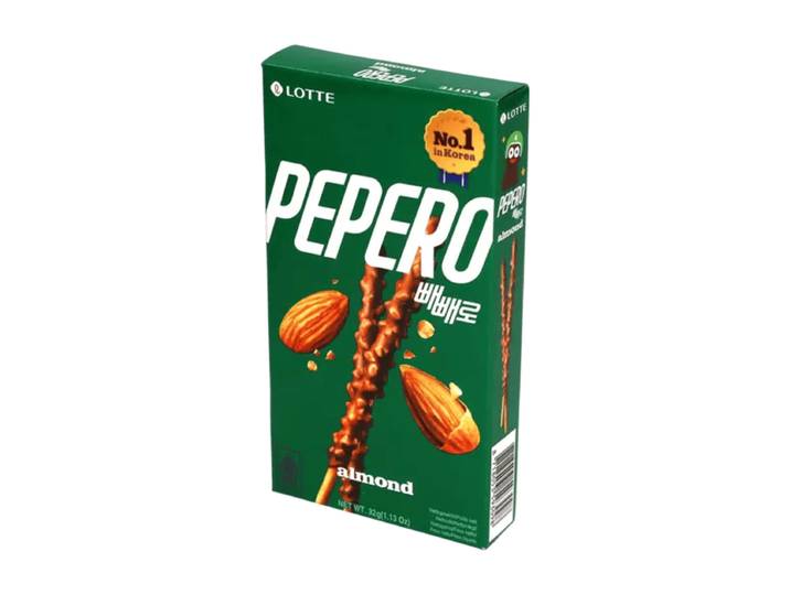 Lotte Pepero Amandel &amp; Chocolade - 32 g