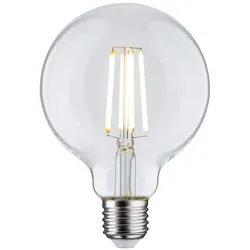Paulmann Eco-Line Filament 230V LED Globe G95 E27  840lm 4W 3000K  Klar 29123