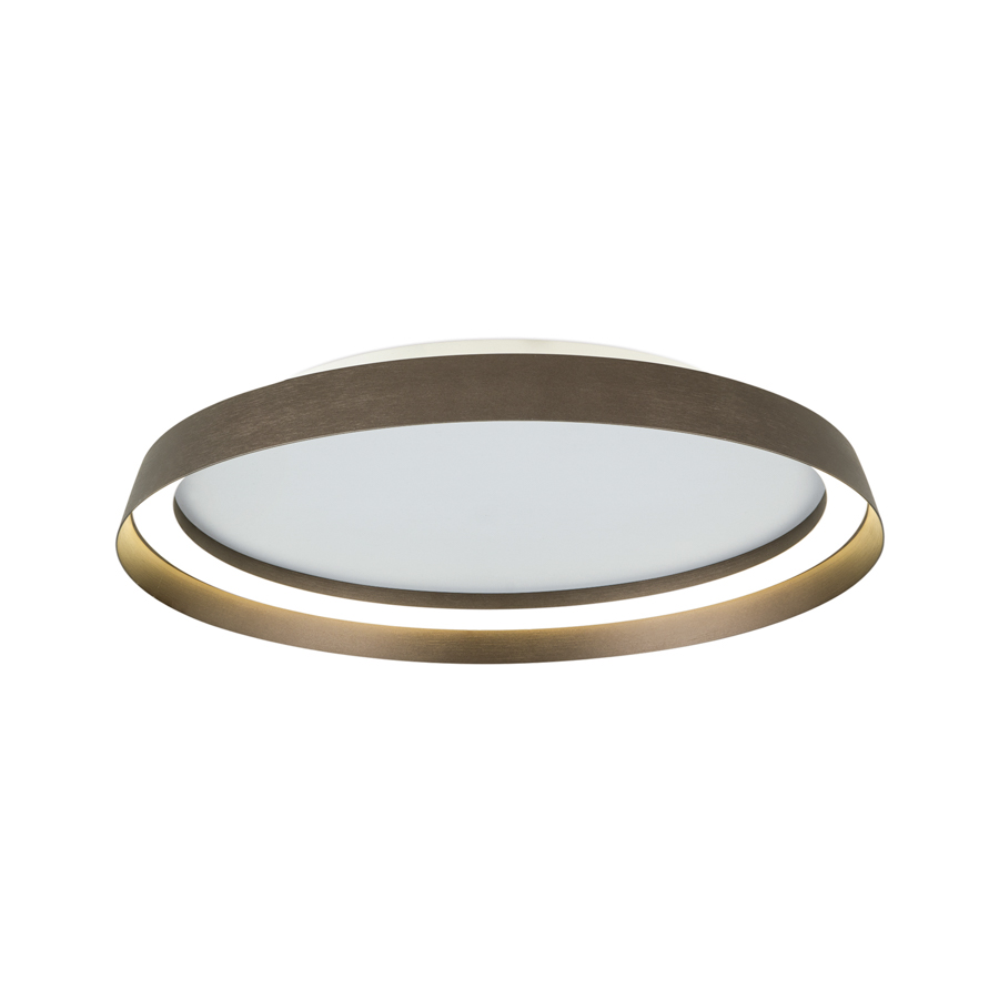 Orion Leuchten LED-Deckenleuchte MANTA bronze-eloxiert Ø45cm DL 7-699/45 alu-bronze 9003090278183