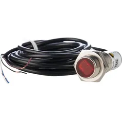 RS PRO Sensor fotoelektrisch M18 PNP diffus 2m, Automatisierung