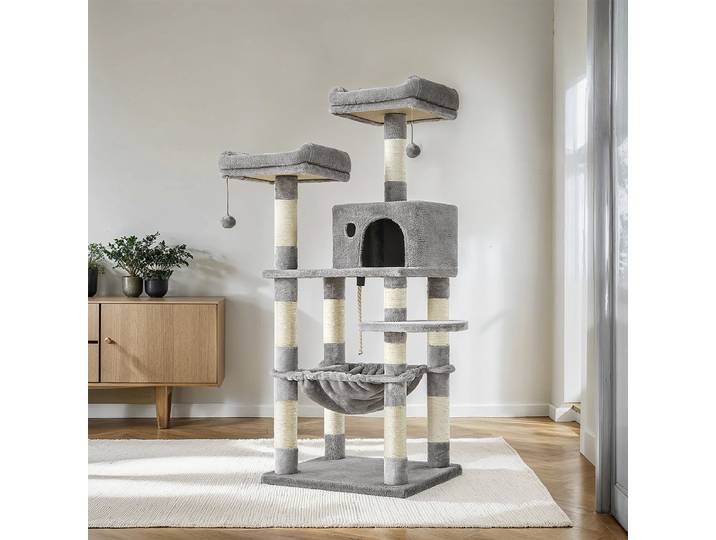 Katzenkratzbaum Linmo 143 x 55 x 45cm