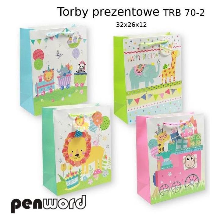 Polsirhurt Geschenktüte 32x26x12cm MIX (47592310)