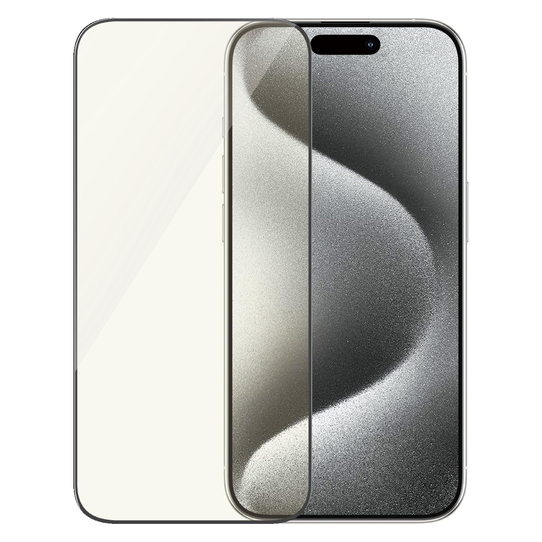 PanzerGlass EyeCare Displayschutz iPhone 15 Pro, Apple, Apple - iPhone 15 Pro, Trockene Anwendung (1 Stk., Apple iPhone 15 Pro) (INST2814)