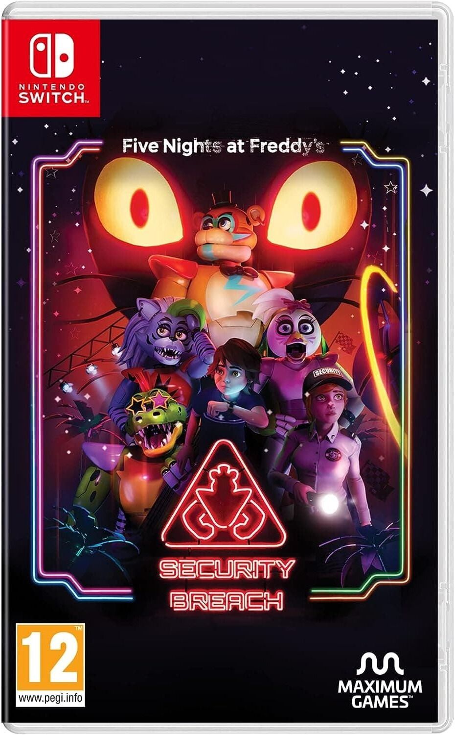 Nintendo Game Five Night's at Freddy's: Security Breach (Nintendo Switch), Used - Good