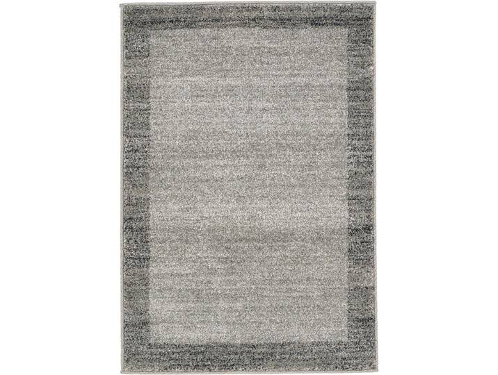 Teppich Good Times, LAGERRÄUMUNG , grau (hellgrau, beige), B:66cm H:13mm L:91cm, Polypropylen (PP), MYFLAIR MÖBEL & ACCESSOIRES, Teppiche, Teppich, Kurzflor, gewebt, melierte Optik, mit Bordüre