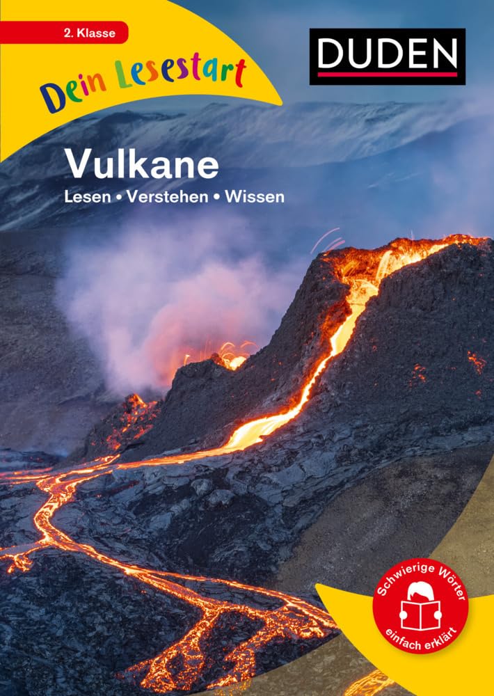 Karolin Küntzel - Dein Lesestart - Vulkane: Lesen - Verstehen - Wissen (Band 14) Für Kinder ab 7 Jahren (Dein Lesestart – ab Klasse 2) - Preis vom 13.10.2026 11:25:28 h