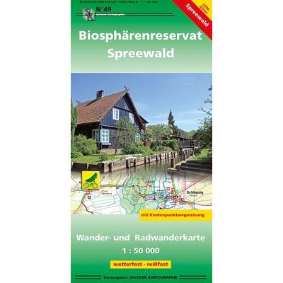 Biosphärenreservat Spreewald 1 : 50 000, Sonstige von , Sachsen Kartographie, 978-3-86843-049-3