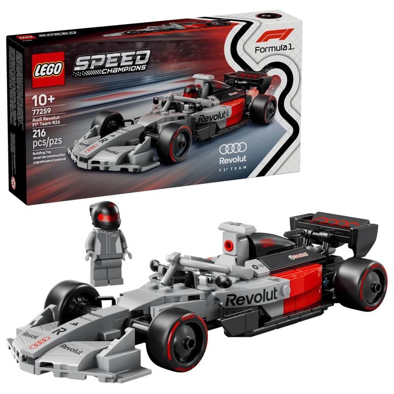LEGO Speed Champions 77259 Audi Revolut F1 Team R26 Rennwagen
